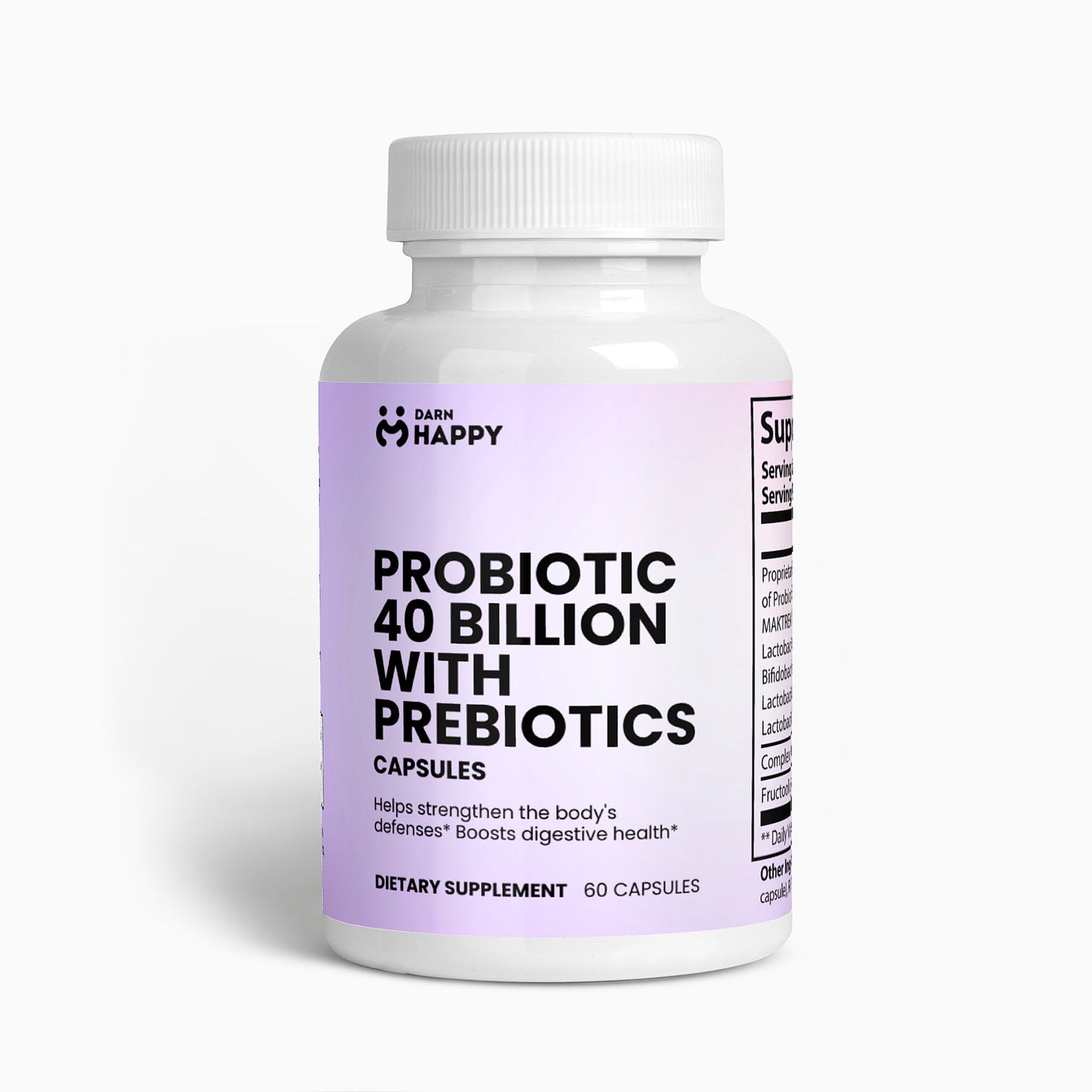 Probiotic 40 Billion with Prebiotics