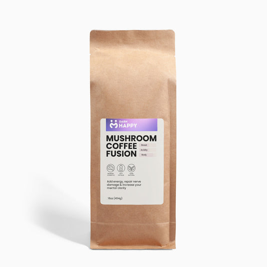 Mushroom Coffee Fusion - Lion’s Mane & Chaga 16oz